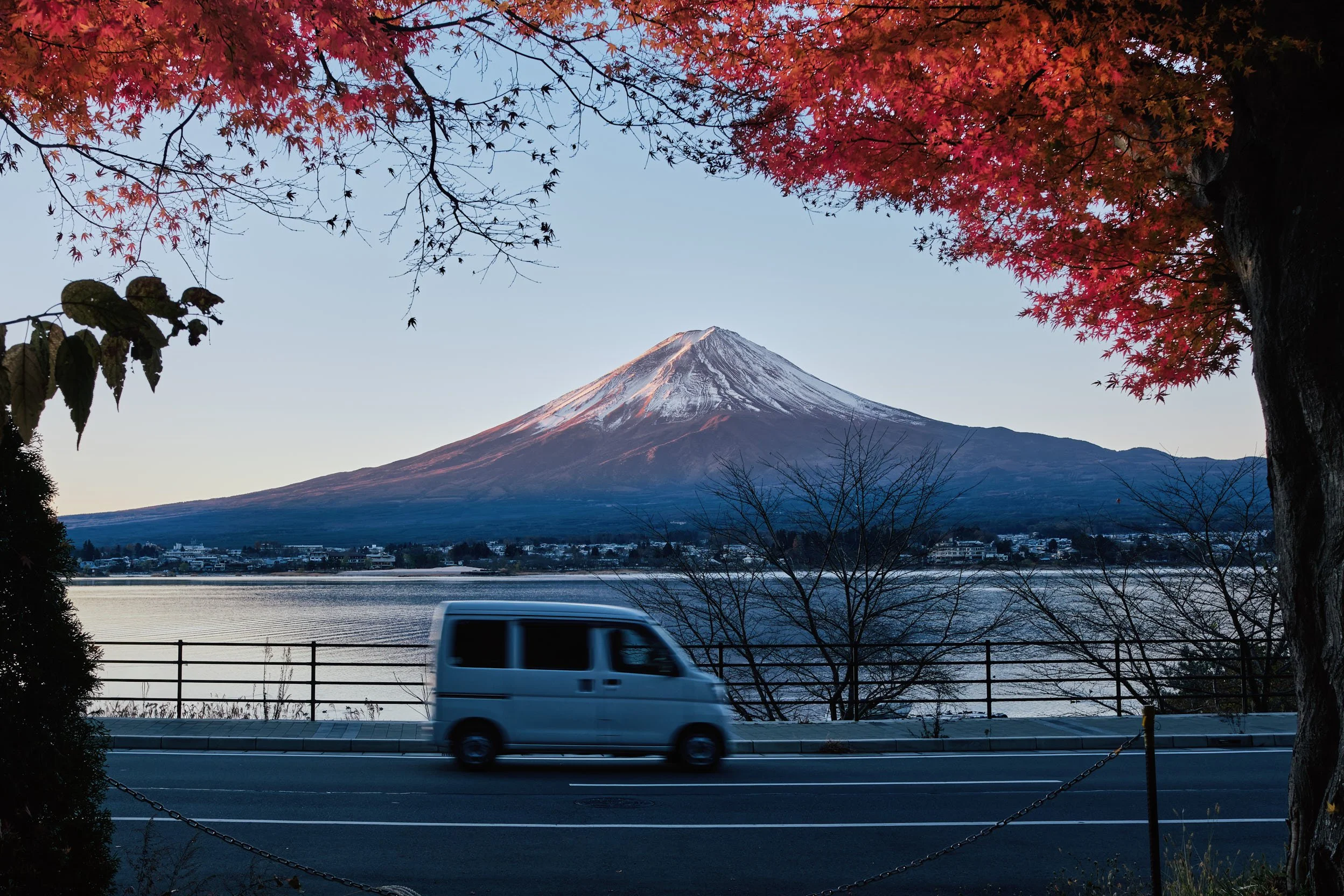 Tori Gate at Mt. Fuji: Sunrise Fine Art Print — Christian Santiago